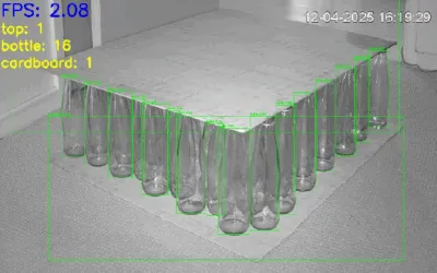 Detección de anomalías industriales con analítica de video e inteligencia artificial