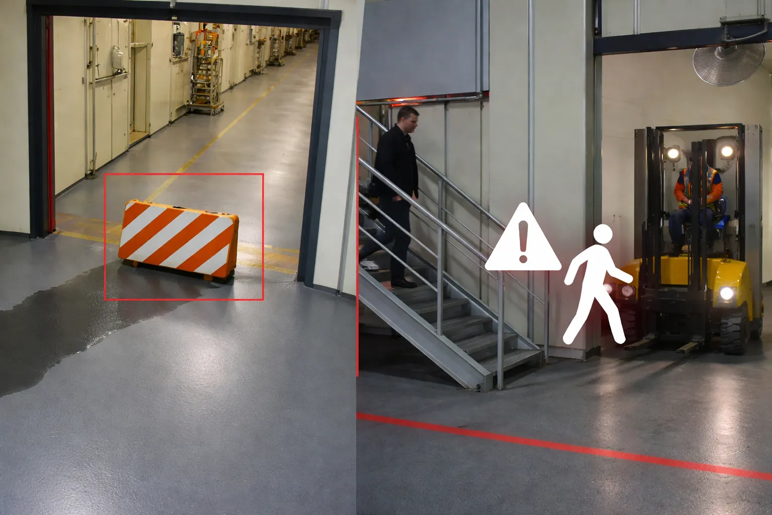 Prevención de riesgos laborales con detección temprana de eventos inseguros